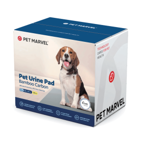 PETMARVEL Disposable Charcoal Puppy Pads Odor Control 24x24 Inches (Option: 50Pcs)