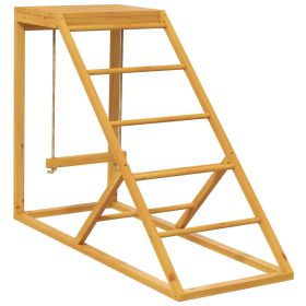 Chicken Activity Play for Healthy & Happy Animals with Chicken Perches & Hen Ladder, Chicken Coop Toy, Yellow (Option: Yellow-1040x495x140 mm)